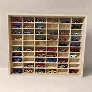 Diecast Car Display Case 1:64 Scale Storage Organizer Dustproof Showcase for Model Cars