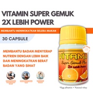 Ubat Gemuk Badan Vitamin Gemuk Supplement Weight Gain Zinc Supplement Ubat Gemok