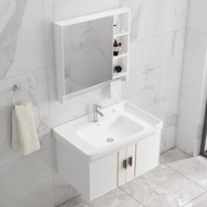 【SG Sellers】Basin Cabinet Vanity Cabinet Bathroom  Toilet Mirror Cabinet  Suspended Vanity Bathroom Cabinets