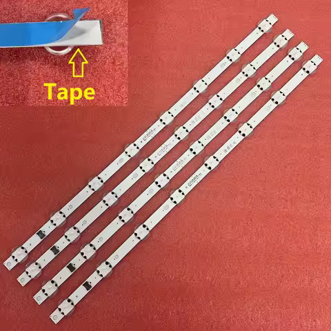 LED Backlight Strips(4) For TV 55UM7600PTA 55UM7340PVA TVIT Y19 55UM73 55UM7340 55UM7660PLA 55UM7450