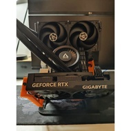 Itx computer case frame, benchtable PC supports 240MM AIO radiator installation