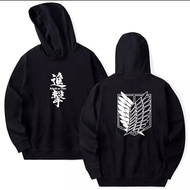 AOT HOODIE JAPAN LOGO ATTACK ON TITAN SNK SWEATER JACKET