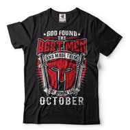 Birthday T-Shirt Best Men Are Born In October Birthday T-Shirt Ideas