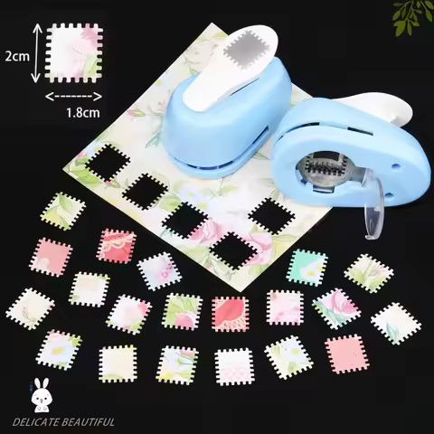 New Stamp Border DIY Punch Stamp Shape Craft Puncher Embossing Machine Easy Pressing for Stamp Makin