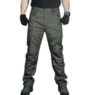 Tactical Cargo Pants Men Military Waterproof SWAT Combat Trousers Male Multiple Pocket Breathable Army Pant Mens Work Joggers