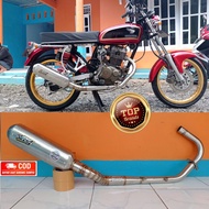 KNALPOT KAPSUL HEREX CB GL MEGAPRO ORIGINAL MRS RACING HEADER BENDIG 35 38 50       Kou daeng dos rc