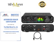 Soundcard MoTu M2 - Sound Card Audio Receiver & Livestream USB-C Audio Interface M-2