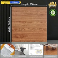 30PCS💥Marble Vinyl Floor Tiles 30X30CM 60X60CM Self Adhesive Waterproof PVC Sticker Lantai Pelekat