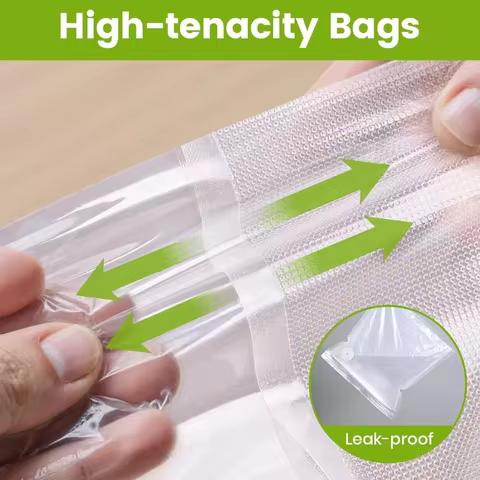 Upgraded Version vacuum food storage bag zipper bag set USB electric pump vacuum sealing bag BPA-fre