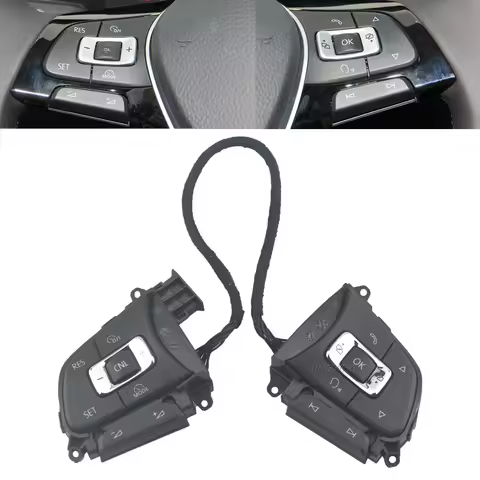 Original For VW Touran Tiguan 2017 2018 2019 2020 2021 2022 2023 Steering Wheel Button 5NG959442 CNL