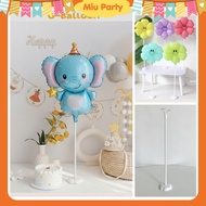 Combo of 5 Pillars and 1 Branch Fake Balloons, Round Balloon Pillars, Jumbo Balloon Pillars for Birt