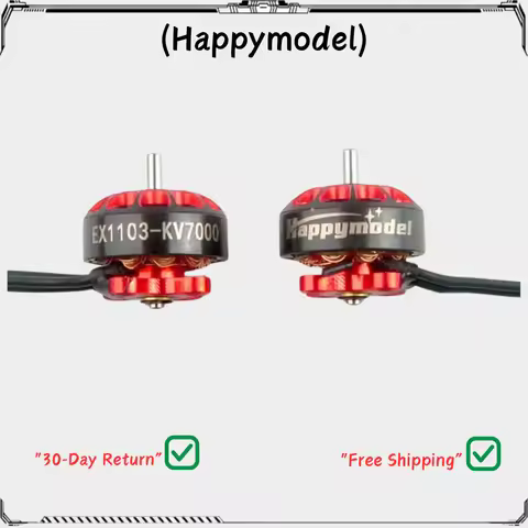 4PCS Happymodel EX1103S 1103 Brushless Motor 6000KV 7000KV 8000KV 12000KV Options for 2-3S FPV Tooth