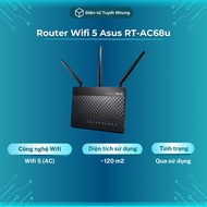 Router Asus RT-AC68u 2 Băng Tần Chạy Express VPN Qua Sử Dụng - Router Wifi BH Lỗi 1-1 3 Tháng