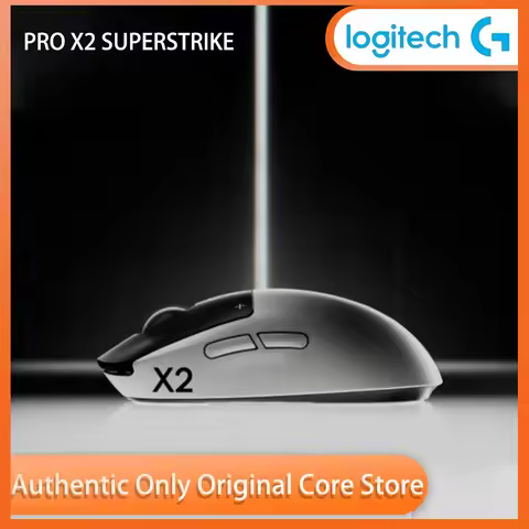 PRO X2 SUPERSTRIKE Logitech Pro Series Wireless Gaming Mouse with Ultra Low Click Delay Technology A