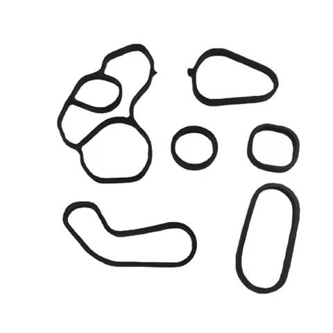 Engine Oil Filter Housing O-Ring Gasket Cooler Stand Housing Adaptor Gasket Seal Kit For BMW X1 X3 M