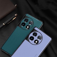 Casing For OnePlus 12 11 10 10R 10T Pro 10Pro Skin Feel Matte Leather PC Shockproof Bumper Back Phone Cover OnePlus12 OnePlus11 OnePlus10 OnePlus10R OnePlus10T OnePlus10Pro