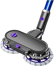 Electric Mop Head Attachment Fit For Dyson Cordless Stick Vacuum Cleaner Models With Water Tank &amp; Mop Pads (Color : Chocolate)