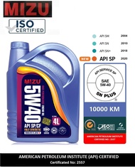 Mizu 5W-40 SP Fully Synthetic Lubricant Genuine Engine Oil - 4 litres