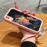 Case For Xiaomi Redmi 9i 9a 9t 9 Power Anime Girl Phone Silicone Shockproof Strap