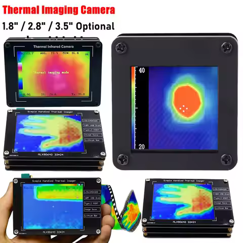 Thermal Imaging Camera Handheld LCD Display Thermal Camera Thermograph Temperature Camera USB Infrar