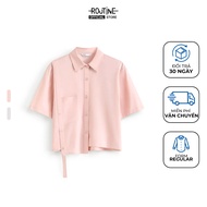 Women's Regular Form Short-Sleeve Shirt - Routine 10S26SHSW001