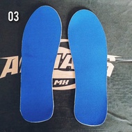 Universal shoe insole, shoe insole, size 39-44, color biru