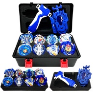 Burst 8pcs Gyro Beyblade Set With Launcher Portable Storage Box Gift Kids Toy