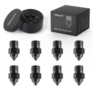 Creality 3D Printer Nozzles Kit, 8PCS High-end Hardened Steel Printer Nozzles with 4 Sizes, 0.25/0.4