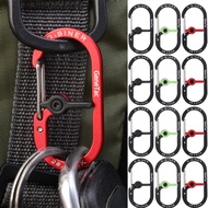 Aluminum Alloy Mountaineering Buckle Portable DIY Backpack Quick Hook Outdoor Camping Hiking Safety 