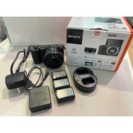 (USED) Sony A5100 Mirrorless Camera (Black, 24.3MP, 9/10 Condition + Extras)
