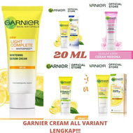 GARNIER CREAM - GARNIER BRIGHT COMPLETE SERUM CREAM UV / SPF / GARNIER LIGHT COMPLETE SERUM CREAM UV / SPF / GARNIER LIGHT COMPLETE YOGHURT SLEEPING MASK NIGHT / GARNIER SAKURA WHITE SERUM CREAM 20ML