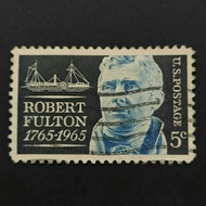1965 Stamp USA-Complete Unique Used Stamp-Robert Fulton 1765-1965 An American Engineer and Inventor