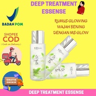 Ms Glow Deep Treatment 100% Scincare Esense Facial Treatment Package Bpom Glowing