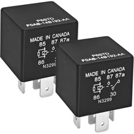 P6SDT FOAB-14B192-AA Automotive Relay (Pack of 2) – 40A 12VDC 5-Pin OEM Replacement F0AB-14B192-AA R
