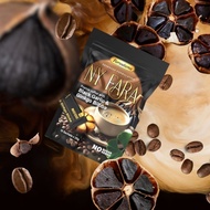 Free Shipping Coffee Black Garlic Solusi 3 Serangkai  Single Clove Black Garlic Coffee