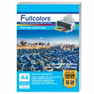 Fullcolors 全彩 雷射專用雙面列印亮面相片紙  A4  50張