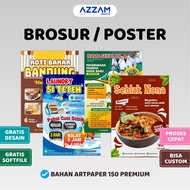 CETAK BROSUR CETAK FLYER CETAK MENU CETAK POSTER