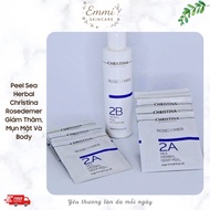 [Single Set] Peel 2A-2B Sea Christina helps reduce dark spots on face and body, back and buttocks