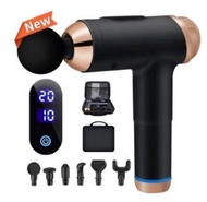 LCD Massage Gun Electric Fascial LCD Deep Body Sport