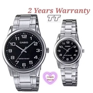 [2 Years Warranty] Casio Men Watches / Ladies Watch Couple Watch MTP-V001D-1B & LTP-V001D-1B V001D-1