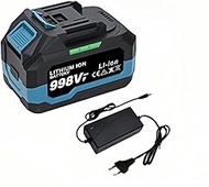 4.0AH 6.0AH Rechargeable Lithium-Ion Battery Compatible With Makita 18V Battery Pins Cordless Dirll/