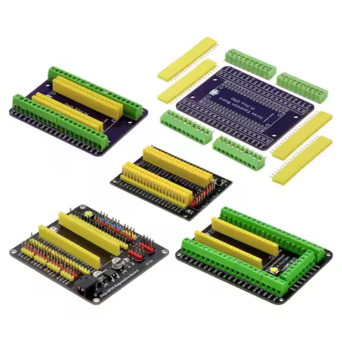 For Raspberry Pi Pico GPIO Breakout Extender DIY Expansion Board Male Female Pin with Switch for RPI