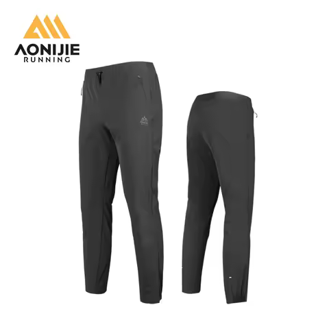 AONIJIE FM5145 Male Men Outdoor Sports Thickened Trousers Elasticated Waistband Sweatpants Tightened