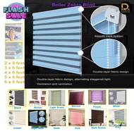 Zebra Blinds Bidai Curtains for all type window Roller Blinds Korean Design Made from durable Fabric For 1 2 3 Panel shade Blinds Upgrade