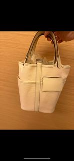 Picotin cargo 奶油白