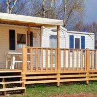 โรงแรม Mobil home au bord du lac - Nages