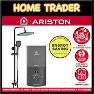 ARISTON ✦ ELECTIC INSTANT WATER HEATER WITH SQUARE RAIN SHOWER ✦ BUILT IN ELCB ✦ AURES PREMIUM + DC PUMP ✦ STR-SQ200