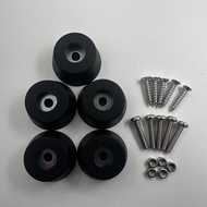 5 New FEET w/ hardware for Sansui G-8000 G-9000G-9000DB Heavy-Duty Foot Parts