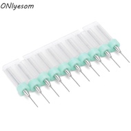ONLYEMY 10pcs Mini Drill Bits Set, 0.6mm Diameter Twist Drill Bits Micro Drill Bits, Boring Drill Bi
