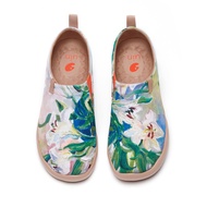UIN Toledo I Art Travel Shoes Tropical Blossom Canvas Loafers colorful Womens Shoes